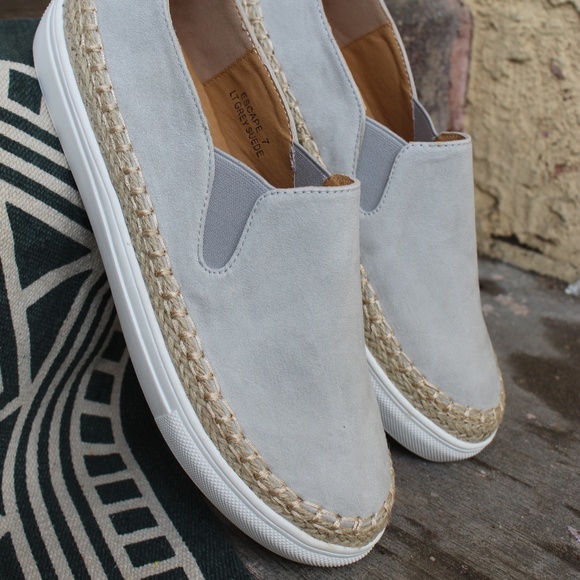 LAST PAIR!!//The Celita// Light Grey Sneaker - Picture 2 of 3